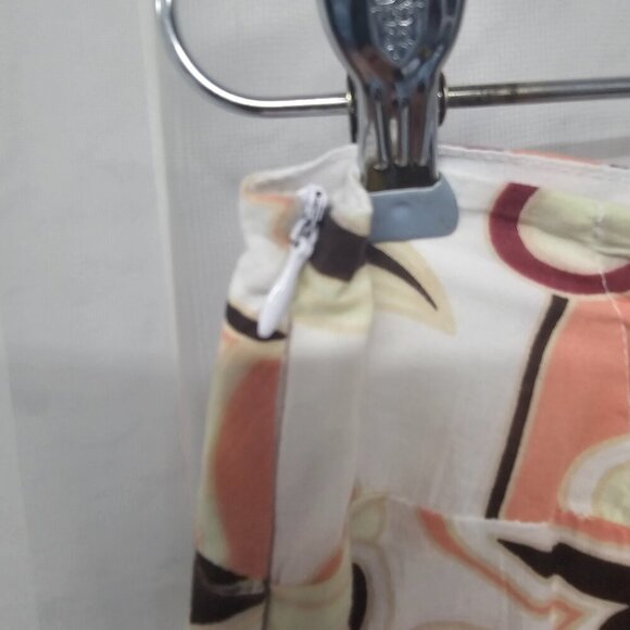 Apostrophe Pink Green Floral Skirt Retro Y2K Boho Eyelet Fairy Festival 10 - Picture 8 of 14